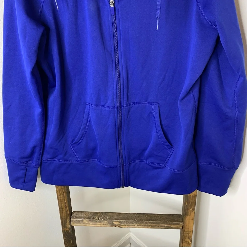 Nike Therma Fit All Time Fleece Full Zip Hoodie 548805-060 Blue Women’s XL